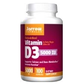Jarrow Formulas Vitamin D3, 5000IU, 100 Softgels $7.17 FREE Shipping