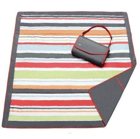 JJ Cole Collections All-Purpose Blanket, Gray/Red，only $24.62