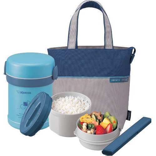 Zojirushi SL-MEE07AB Ms.Bento Stainless Lunch Jar, Aqua Blue, only $25.49