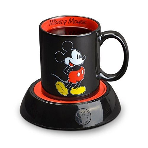 史低價！ Disney 迪士尼 米老鼠 馬克杯+保溫底座，原價$14.99，現僅售$6.24