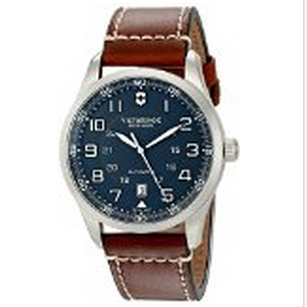 Victorinox Men's 241507 AirBoss Analog Display Swiss Automatic Brown Watch，$459.00 Free shipping