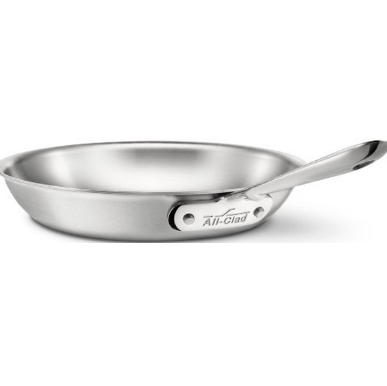 All-Clad BD55110 Brushed d5 Stainless Steel 5-Ply Bonded Dishwasher Safe Fry Pan Cookware, 10-Inch, Silver，$78.39 & FREE Shipping