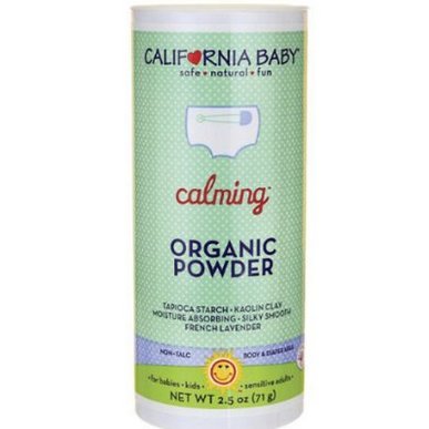 California Baby Non-Talc Powder, Canister - Calming, 2.5-Ounce，$14.94 & FREE Shipping on orders over $49