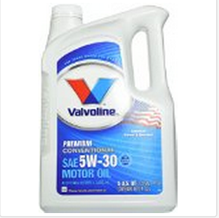 史低价！Valvoline 779461 SAE 5W-30优质传统机油，5夸脱，现仅$14.97！