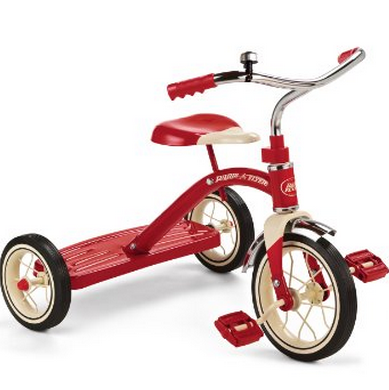 Radio Flyer Classic Red Tricycle, 10-Inch，$39.99& FREE Shipping