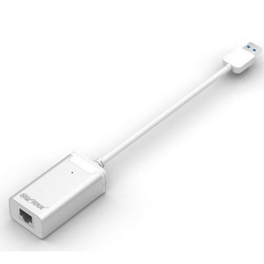 SHARKK Aluminum USB 3.0 to RJ45 Gigabit 10/100/1000 Ethernet Adapter - $9.99