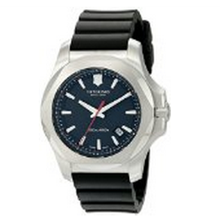 Victorinox Men's 241682.1 I.N.O.X. Analog Display Swiss Quartz Black Watch，$289.00  & FREE Shipping