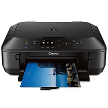 Canon Pixma PPS MG5620 Wireless All-in-one Inkjet Color Cloud Printer with Scanner, Copier and Airprint Compatible, Black $49.99