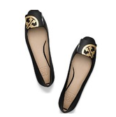 Tory Burch Square Toe系列优雅小方块女鞋 现价$199.50 包邮 