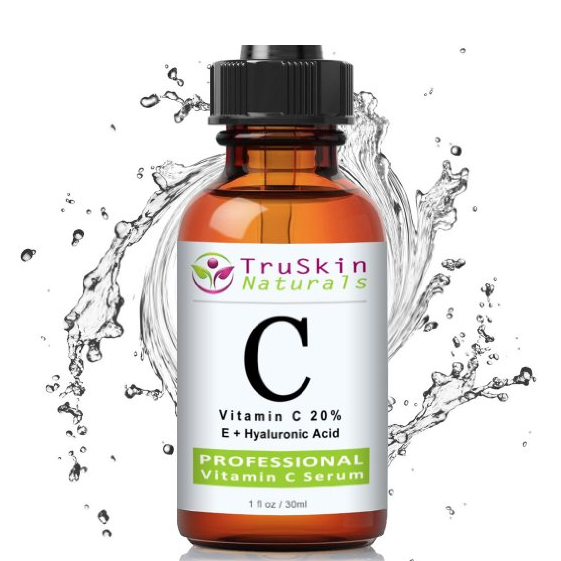 TruSkin Naturals Vitamin C Serum for Face, Organic Anti-Aging Topical Facial Serum with Hyaluronic Acid,1 fl oz., only $19.99
