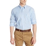 IZOD Men's Essentials Striped Long-Sleeve Button-Front Shirt $11.31 FREE Shipping on orders over $49