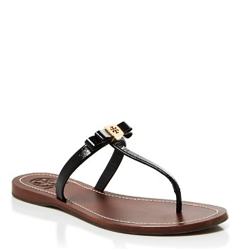 Tory Burch Flat Thong Sandals - Leighanne $84