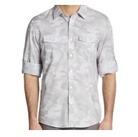 Michael Kors Camo-Print Cotton Sportshirt $46.19
