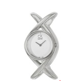 Calvin Klein Enlace 女士獨特手鐲型石英錶 型號 K2L24120 僅售$68 免郵費 （需用碼）