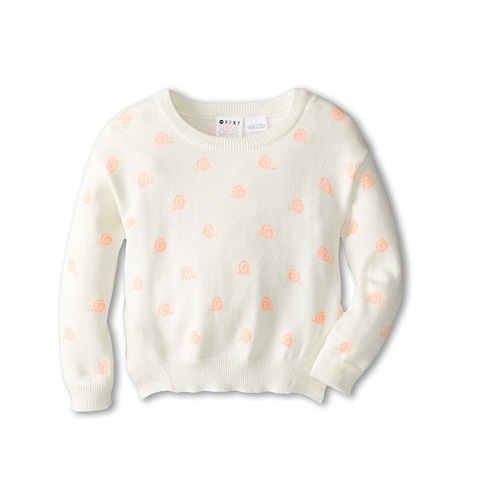 Roxy Kids Sea Pine Sweater (Toddler/Little Kids/Big Kids), only $10.92, free shipping