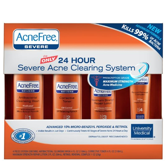 AcneFree Severe Acne Treatment System $11.98