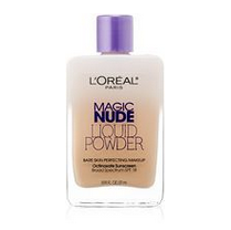 L'Oreal Paris Magic Nude Liquid Powder Bare Skin Perfecting Makeup SPF 18, Creamy Natural, 0.91 Ounces $6.17