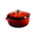 Lodge Color EC4D43 Enameled Cast Iron Dutch Oven, Island Spice Red, 4.5-Quart $49.00 FREE Shipping
