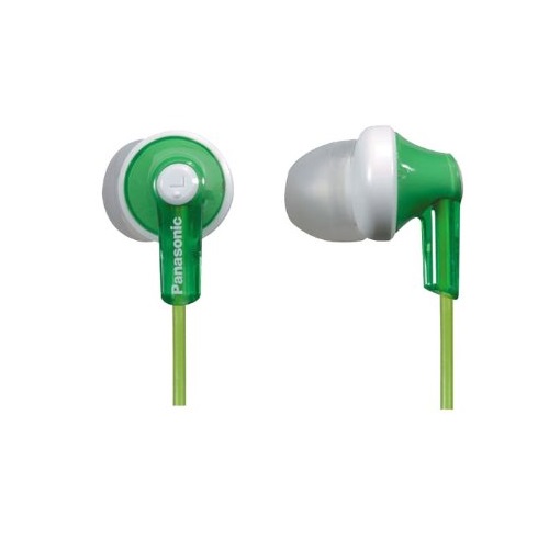 Panasonic RPHJE120G In-Ear Headphone, Green, only $8.99