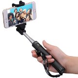 [New Generation] Mpow® iSnap X One-piece U-Shape Self-portrait Monopod Extendable Selfie Stick $13.99