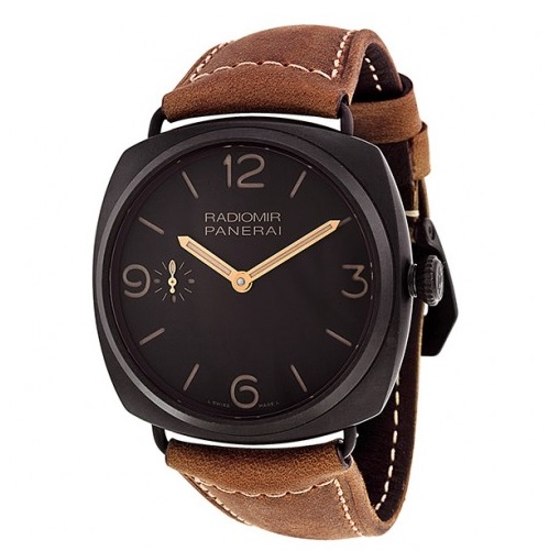 PANERAI Radiomir Composite Brown Dial Brown Leather Men's Watch Item No. PAM00504, only $6,950.00, free shipping
