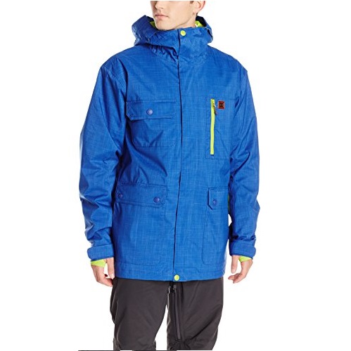 DC Reality Snow 男士户外防风衣，原价$179.95，现仅售$50.93，免运费