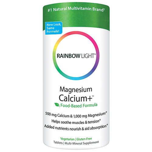 Rainbow Light Magnesium Calcium + Food Based Tablets 180 tablets, only  $12.54, free shipping