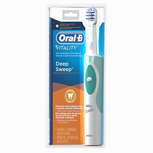 Oral-B Vitality Deep Sweep Rechargeable Electric Toothbrush Powered By Braun 1 Count, only $15.99 after clipping coupon 