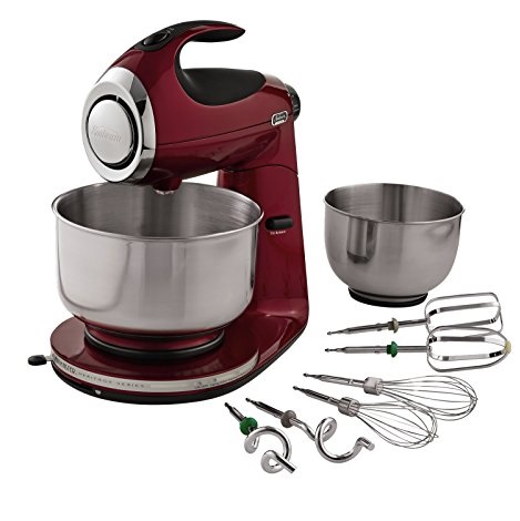 Sunbeam FPSBSM21MR-BND Heritage Series 12-Speed 350-watt Stand Mixer Bundle with Bowl, 2.2-Quart and 4.6-Quart, Red , only $118.29, free shipping after clipping coupon