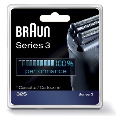 Braun Series 3 Replacement Head 32S, Silver, 1 Count, only $16.93, free shipping after using SS