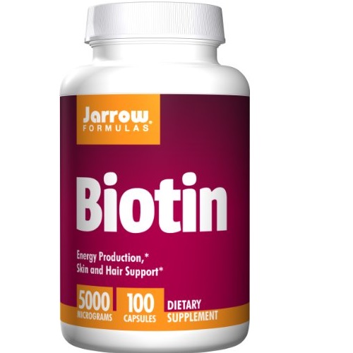 Jarrow Formulas Biotin 5000mcg, 100 Capsules, only $5.36, free shipping