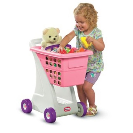 銷量第一！史低價！Little Tikes 玩具購物車-粉色，原價$34.98，現僅售$19.54