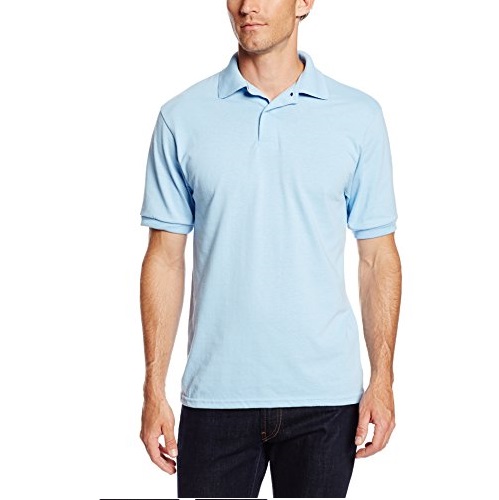 Hanes Men's 2 Pack Short Sleeve Jersey Polo, only $8.10