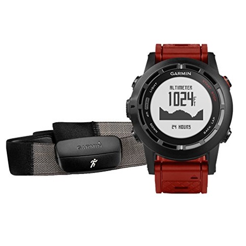戶外全能王，Garmin 佳明 Fenix2 GPS運動手錶含心率帶 紅色限量版，原價$449.99，現僅售$269.99，免運費