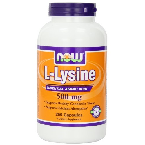 NOW Foods L-lysine 500 mg, 250 Capsules, only $10.82, free shipping after using SS
