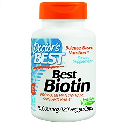 Doctor's Best Biotin Supplement, 120 Count, only $7.81