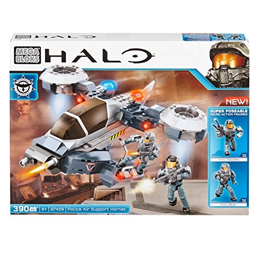 Mega Bloks Halo Police Air Support Hornet, only $23.99 