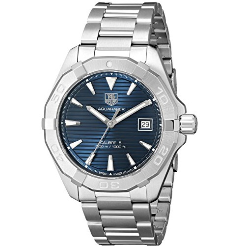 TAG HEUER Aquaracer Automatic Blue Dial Steel Men's Watch Item No. WAY2112.BA0910, only $1,325.00, free shipping after using coupon code 
