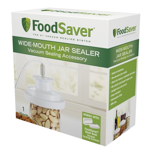 FoodSaver T03-0023-01 Wide-Mouth Jar Sealer, only $6.64