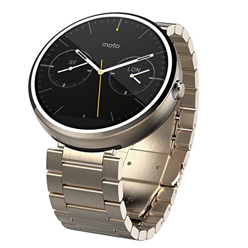 Motorola Moto 360 - Champagne Metal, 23mm, Smart Watch, only $199.99, free shipping