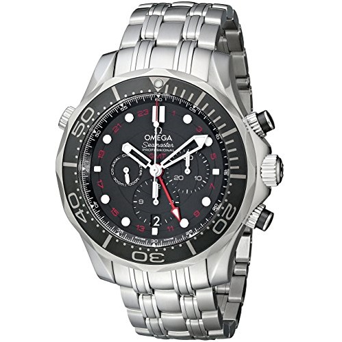 Omega Men's 21230445201001 Seamaster Analog Display Automatic Self Wind Silver Watch, only 4223.19, free shipping after using coupon code