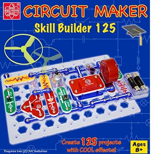 Elenco Circuit Maker 125 Skill Builder Project Kit,  only $22.92, free shippingh
