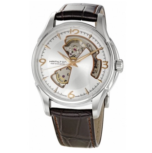HAMILTON Men's Jazzmaster Open Heart Watch Item No. H32565555, only $545.00, free shipping