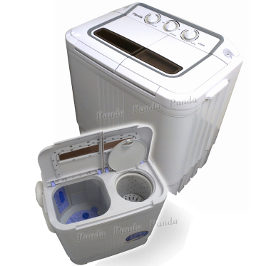 Panda Small Compact Portable Washing Machine(6-7lbs Capacity) with Spin Dryer $179.98