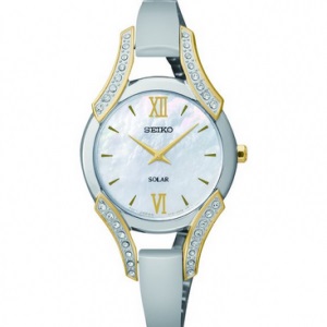 Seiko Women's SUP214 Analog Display Japanese Quartz Silver Watch, only $81.89, free shipping