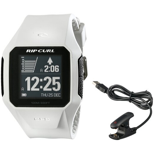 Rip Curl Unisex A1111 WHI Digital Display Quartz White Watch，$320