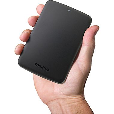 Staples：白菜！速抢！Toshiba 东芝Canvio 1TB USB 3.0便携式硬盘，现仅售$39.99，购满$50免运费或免费实体店取货！