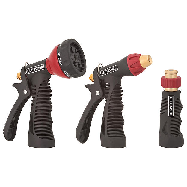 Craftsman 3 pc. Water Hose Metal Nozzle Set, only $9.17, free pickup at local Sears store