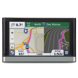 Garmin 2557LMT 5吋GPS导航仪，终身地图更新和路况信息，原价$219.99，现仅售$99.99，免运费