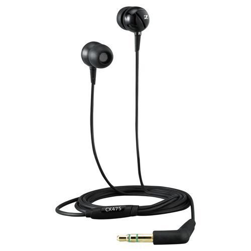 Sennheiser CX 475 Premium In-Ear Noise Blocking Headphones, Black #CX475, only $16.99, free shipping